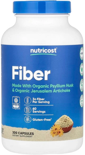 Nutricost 섬유소 캡슐 300정 NCS-67465, 1 - 쿠팡