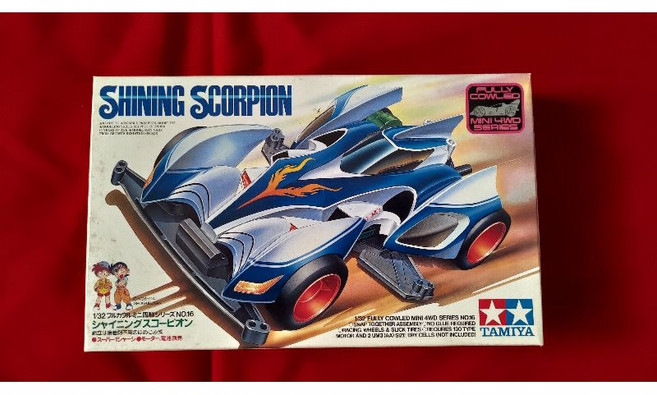 田宮 TAMIYA Shining Scorpion 漫畫版四驅車 - 日本製絕版模型