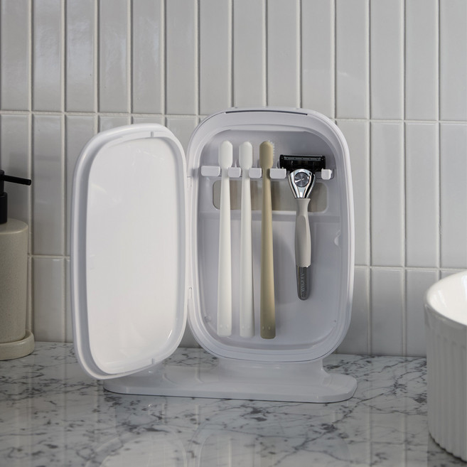 한샘 마이홈 뿔링뿔링 가정용 칫솔살균기 건조기 HC-3001, 화이트