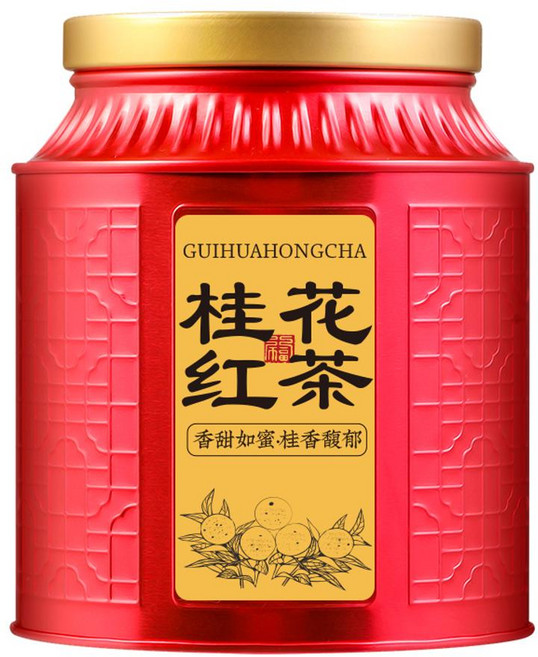 정산소종 계화홍차 500g 1등급 선물 꿀향 꽃향, 1개, 1개입