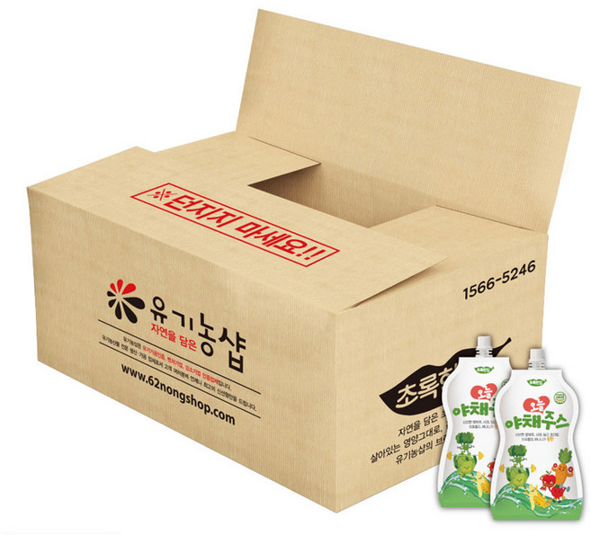 [초록한입] 오늘 야채주스 (실속형), 100ml, 100개