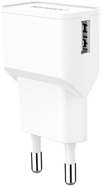 스피디 저전력 5V 1A USB QC 분리형 충전기, 1개, 화이트