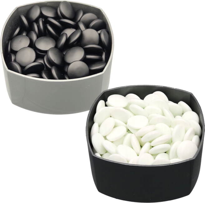 국산 초보용 입문 보급형 바둑알 대석 바둑판 겸용 장기판 세트