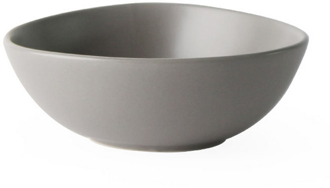 조약돌 볼 19.7cm 냉면기 라면기 매트 무광 덮밥 샐러드볼 파스타그릇, 그레이, 1개