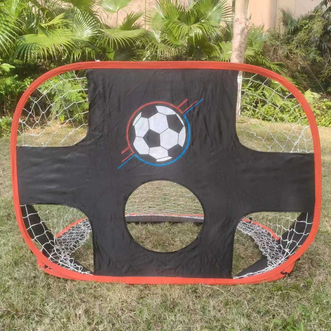 兒童折疊足球門, 1個, 120X80CM二合一单球门(红色)