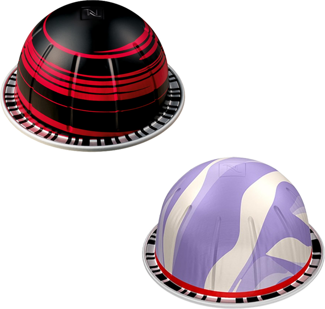 네스프레소 버츄오 봄날의 디카페인 머그 2종 (하프 디카페나토 프렌치 라벤더 & 바닐라향 디카페나토), 2박스, 10개입, 12.5g