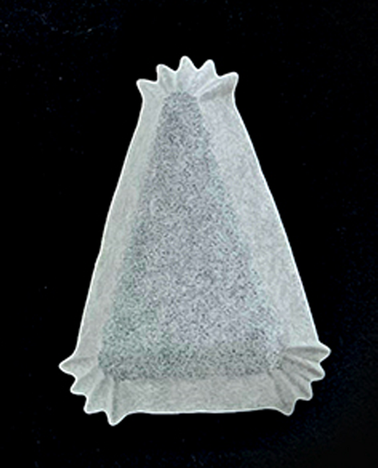 삼각3호 조각케익유산지컵 프리미엄 베이킹컵(삼각3호)500입 (삼각조각케익컵지3호), 화이트, 1개