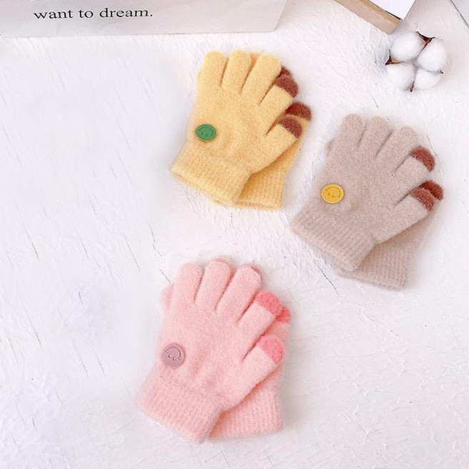 유아 겨울 장갑 니트 키즈 아동 여아 남아 장갑 단체 선물