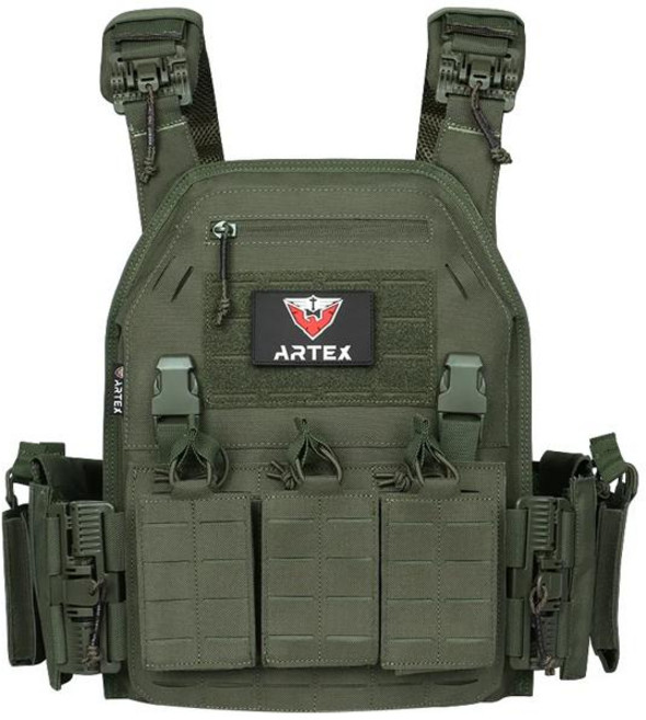 레인저 그린 플레이트 캐리어 Tactico 조끼퀵 릴리스 보안 포함 Molle Chaleco Tactico Bandolier 컷 조끼, [03] RG