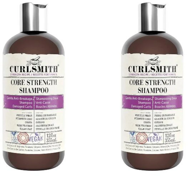 CURLSMITH 컬스미스 코어 스트렝스 샴푸 2팩, 355ml - 쿠팡