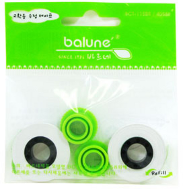 바르네)수정테이프 리필 (BCT-1158R/2입) 6개