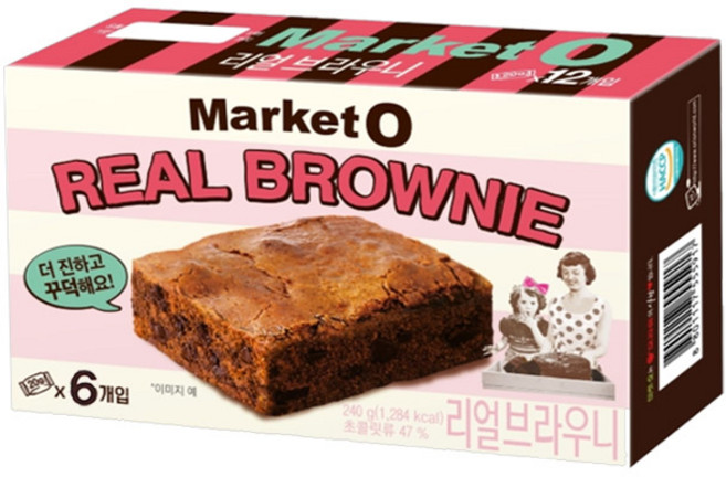 마켓오 리얼브라우니, 120g, 1개