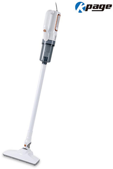 케이페이지 가정용 핸디형 유선 진공 청소기, KVC-400WH, 혼합색상