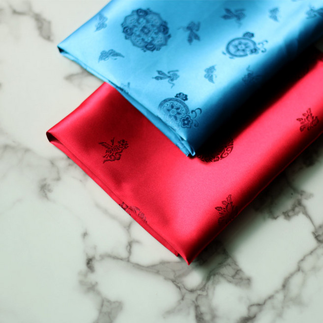 보자기사랑 양단홑보자기, 55, 블루, 1개