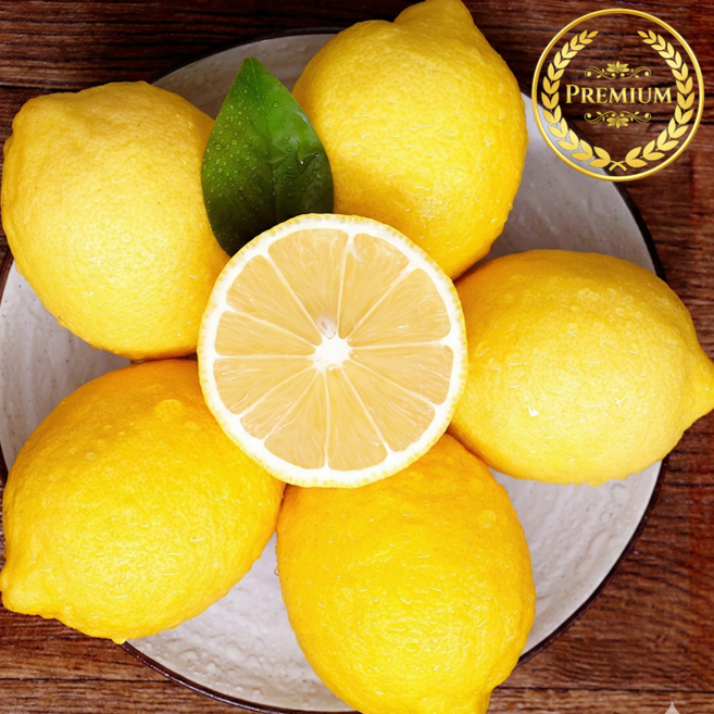 껍찔째먹는 무왁스 프리미엄 제주 레몬, 1박스, 10kg
