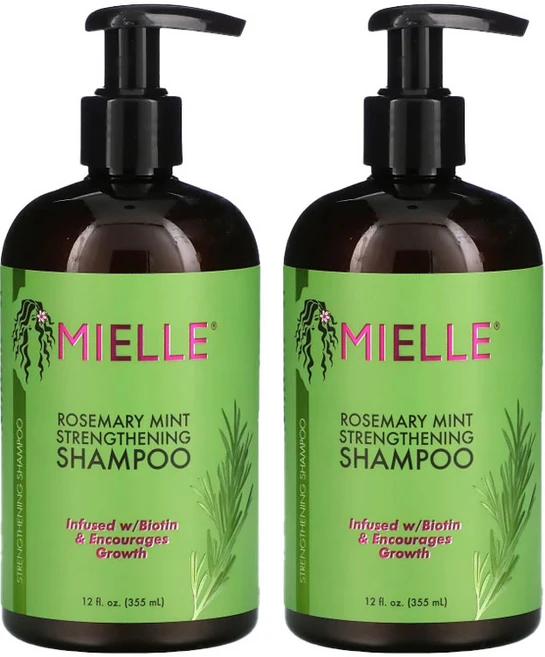 Mielle 미엘 샴푸 로즈마리 민트 355ML, 2개 - 쿠팡