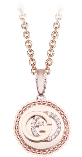 [혜성 주얼리] 비앙카 라운드 볼륨 럭셔리 로즈골드 목걸이