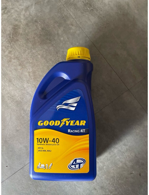 固特異 Goodyear Racing 4T 10W-40 摩托車機油, 1個, GOOD YEAR 4T (10W40)