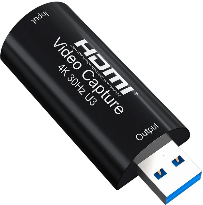 MS2130 4K HDMI To USB 3.0 오디오 비디오 캡처 카드 게임 녹화 PS4 PS5 카메라 노트북 PC 라이브 스트리밍 1080P 60fps YUY2, 1개