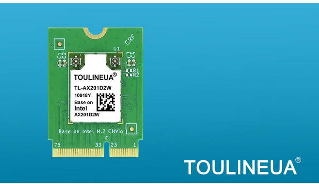 TLAX201D2W 인텔 AX201 AX201NGW WiFi6 블루투스 52 BT52 CNVi 인텔 m2 m2 와이파이 네트워크 카드 PK 9560AC 9560NGW ax200 A, 1개
