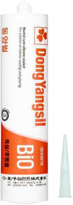 동양씰 욕실용 바이오 실리콘 반투명, 1개