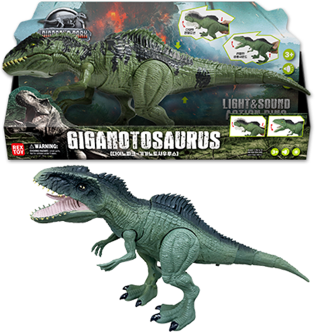 씽크토이 다이노파크 기가노토사우루스, 단품, 1개