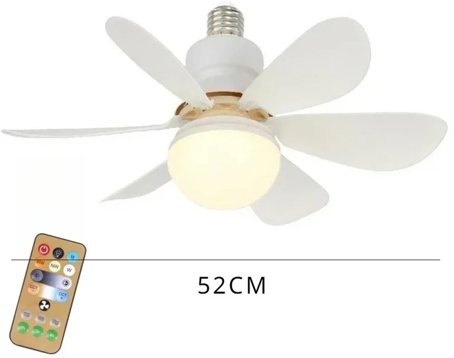 조이인LED 천장 선풍기 조명 및 리모컨 포함 30W/40W 팬 85-265V 침실 주방용 6개