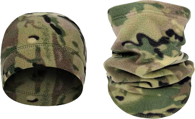 폴라 기모 넥워머 목토시 비니 세트 WW002 - 겨울 혹한기 방풍 방한 작업 스키장 라이딩 하이킹 기능성, CP, 1개