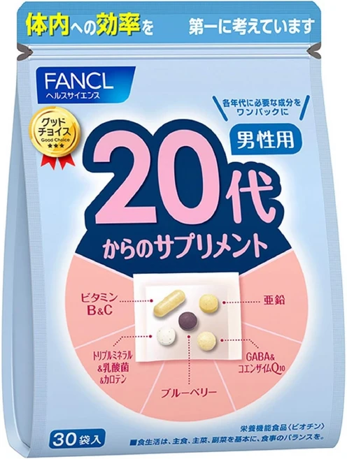 판클 20대 서플리먼트 남성용 39.6g, 2개 - 쿠팡