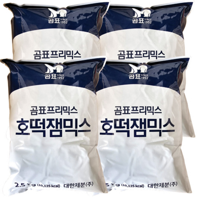 곰표 호떡잼믹스, 2.5kg, 4개