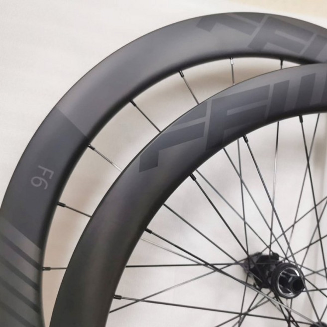 너비 30mm 700C 탄소 도로 자전거 디스크 브레이크 휠 50/55/60mm 튜브리스 세라믹 허브 Wheelset, 03 Novatec D411 D412, 02 XDR 12S, 04 25-60CU