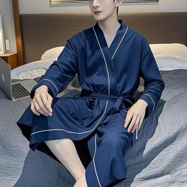 꽃소담 남자 여자 수면 호텔 로브 커플 잠옷가운 샤워가운 MAL26A1135