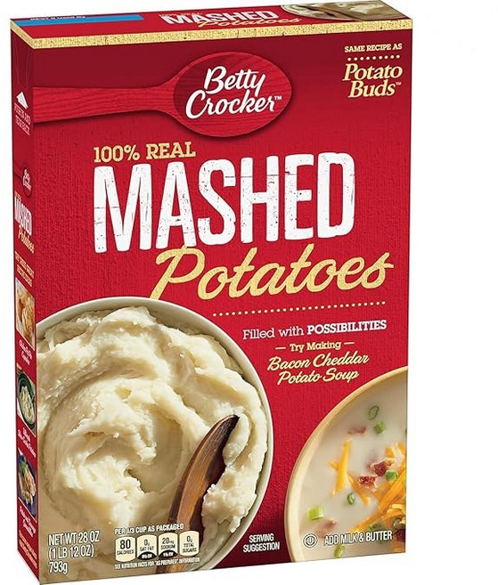 베티크로커 리얼 매쉬드 포테이토 글루텐 프리, 793g, 1개