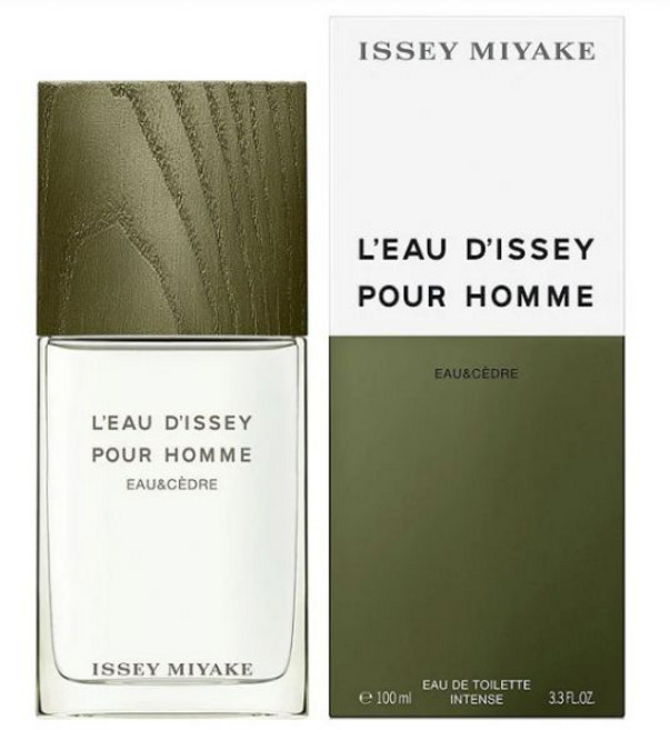 ISSEY MIYAKE L'Eau D'Issey 뿌르 옴므 오 & 세드르 이세이 미야케 100ml-3.3oz EDT 인텐스 BA30 issey Eau Cedre cologne