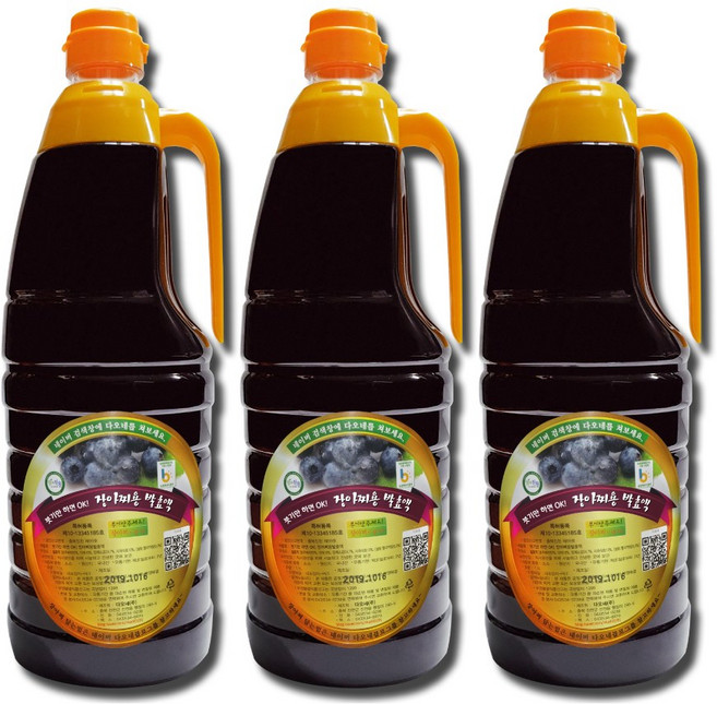 우쇼 붓기만 하면 끝 다오네 장아찌용원액1.5Lx3 국산원료 3개, 1.5L