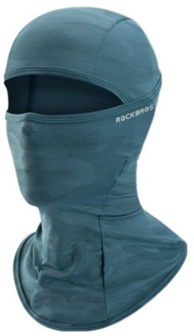 락브로스 스포츠 쿨 바라클라바 LF8422, 블루그린, 1개