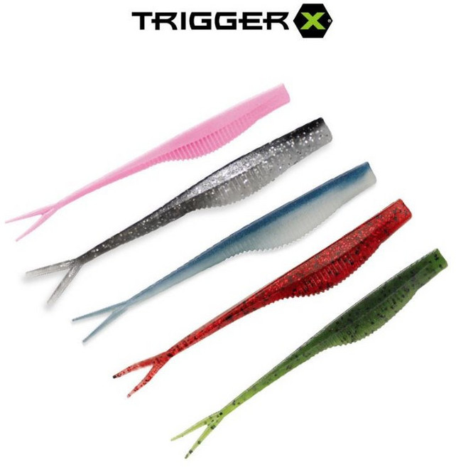 트리거엑스 미노우 웜 5인치 광어웜 광어다운샷 라팔라 트리거X, PKPU