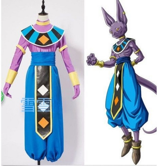 드래곤볼 코스튬 남자 코스프레 의상 무대복장