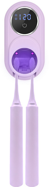 럭키빌 에코너 티스프로 UV-C 칫솔 살균기, 스위트라벤더, MS3