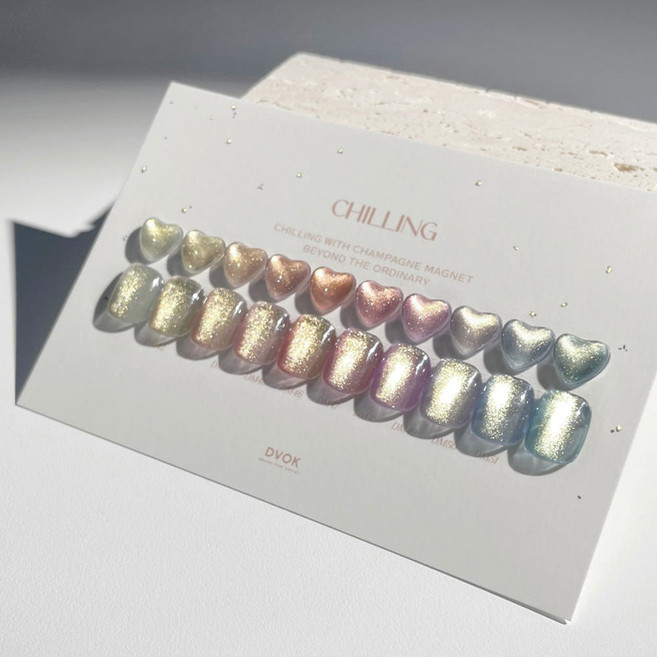 디보크 칠링 글리터 자석젤 10종 단품, 1개, 10g, DM.45