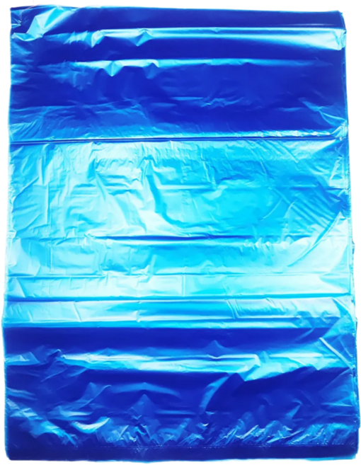 두꺼운 48청지 막지 평판 비닐봉투 A급 고급형 청색 480x650mm 400매 30L (8묶음), 400개