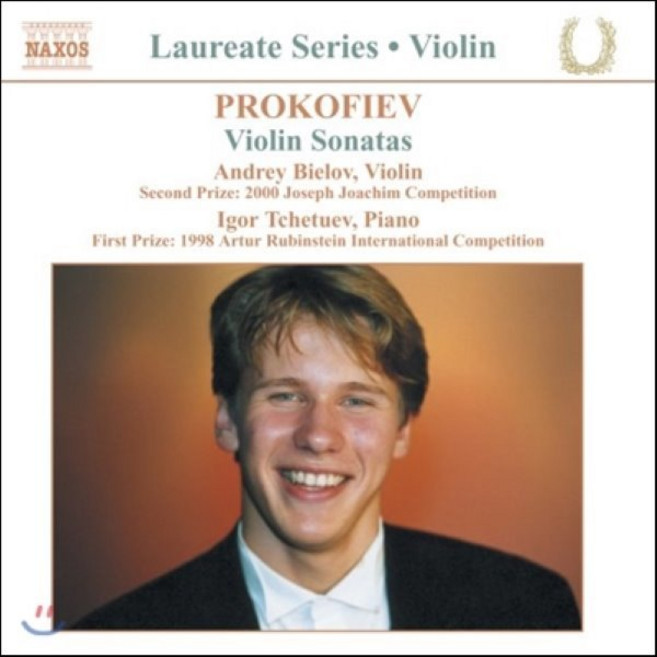 [CD] Andrey Bielov 프로코피에프: 바이올린 소나타 (Laureate Series - Prokofiev: Violin Sonatas)