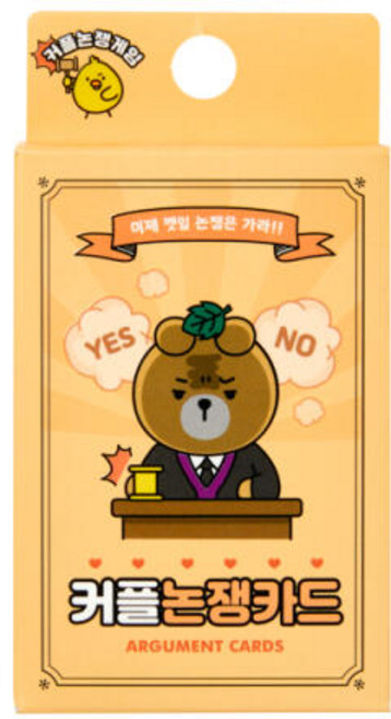 카드게임 커플논쟁카드, 단품없음, 1개