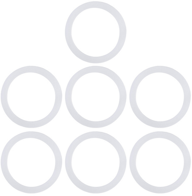 실리콘 교체 물병 O 링 개스킷 물병 빨대 뚜껑 밀봉, 60x50, 1개