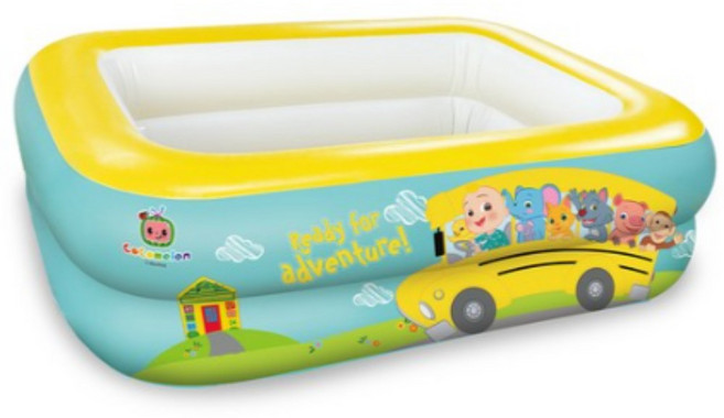 위니코니 코코멜론 에어쿠션 유아용 풀장 120, 혼합색상, 1개