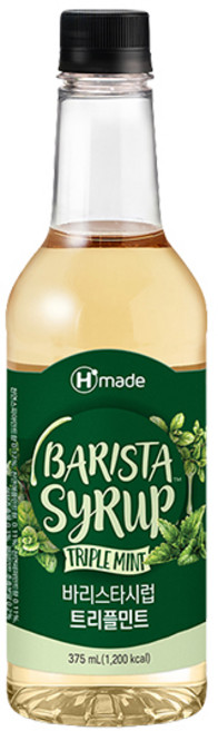 흥국 바리스타 시럽 트리플 민트, 1개, 375ml