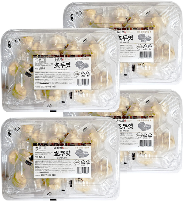 40년 전통 명인의 수제 우진 호두엿, 4개, 120g