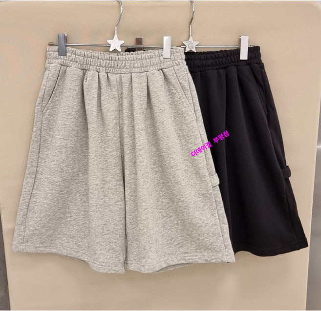 더데이걸 부평점 '26NEW 매일 손이가는 편안함과 멋스러움을 더한 카펜더 디테일 버뮤다 트레이닝 팬츠