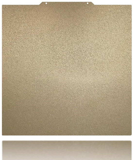 보론 0.1 0.2 V0.1 V0.2용 헤나지어 120x120mm 금 PEI 빌드 플레이트 V0.2 3D 프린터용 양면 텍스처 플렉시블 스프링 스틸 플랫폼 가열 인쇄 침대, Textured PEI, 365x365mm