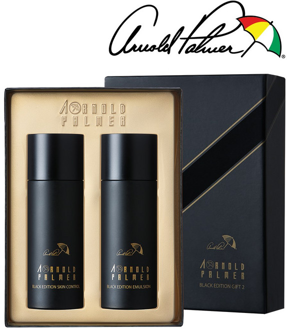 아놀드파마 블랙에디션 남성 기초 2종 화장품, 1세트